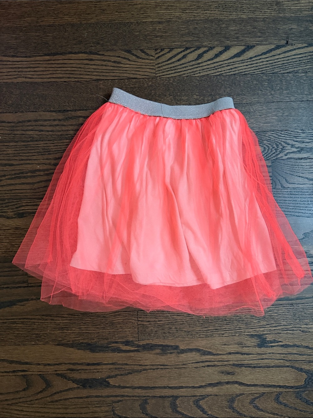 Crewcuts Coral Tulle Skirt